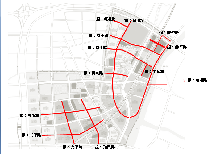 南通市通州区平潮镇部分道路命名方案公示